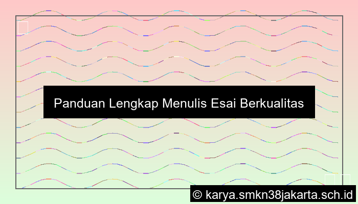 Karya Esai